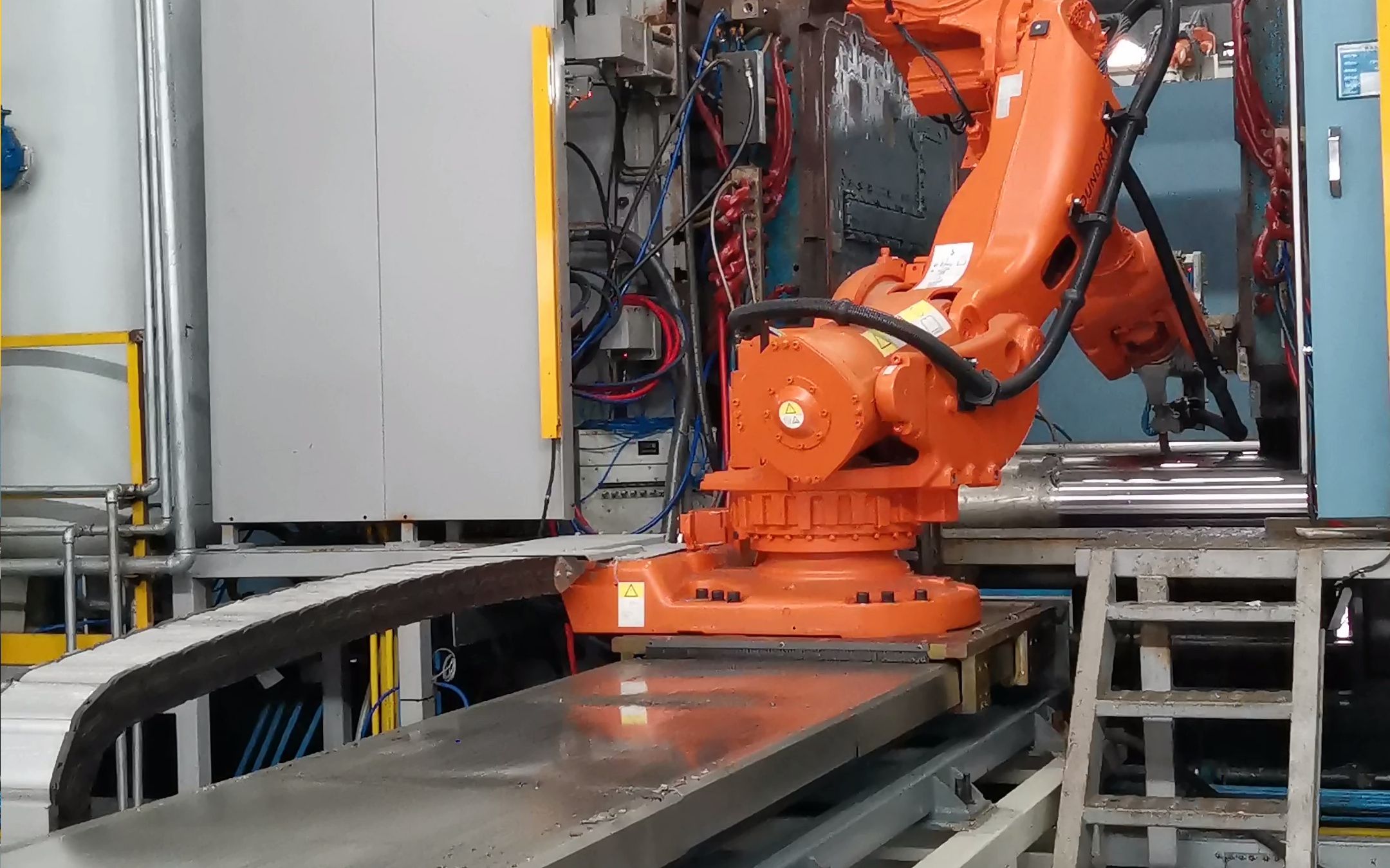 璟胜自动化机器人第七轴地轨行走轴abbirb7600