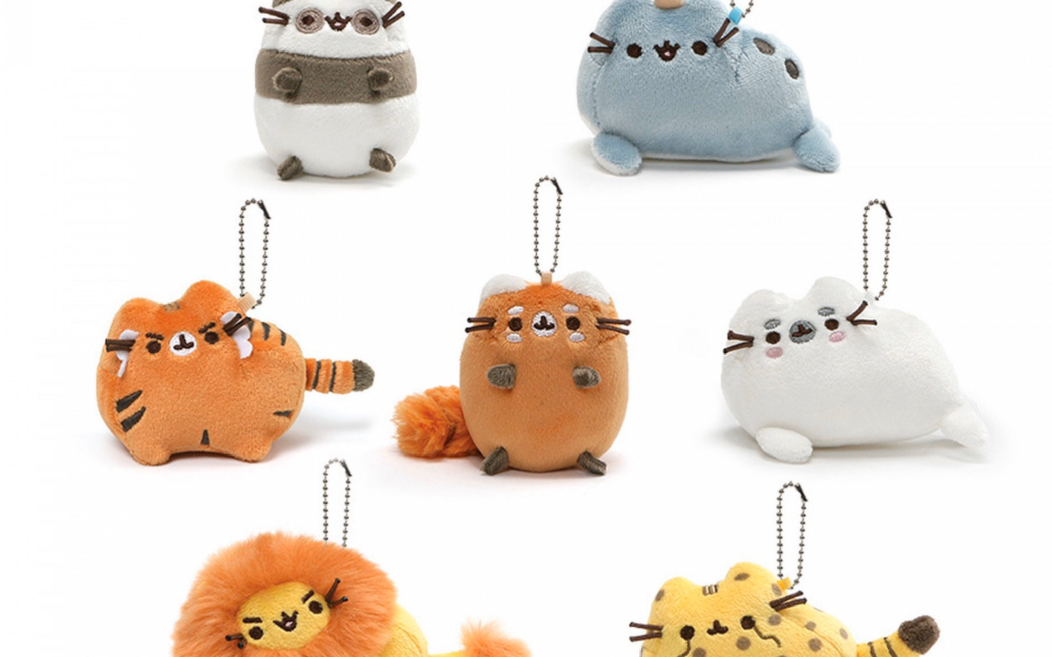 pusheen胖吉猫盲盒开箱 系列7-动物系列 【第一次抽到隐藏!