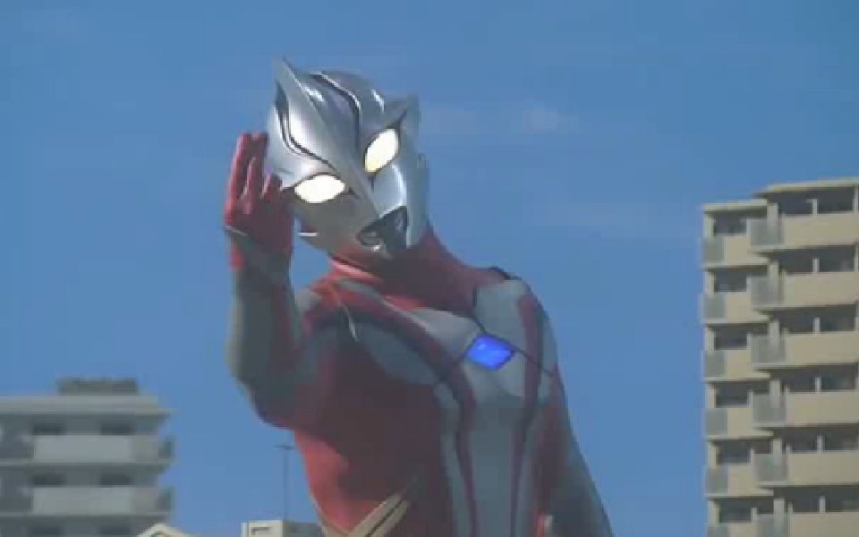 奥特曼的挑衅手势