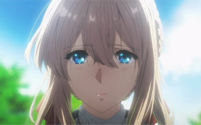 "初次见面,我是自动手记人偶,薇尔莉特 伊芙加登"