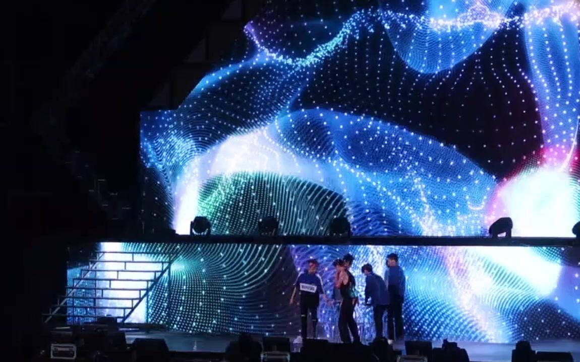 20180708济南nine percent见面会 -- firewalking 舞台全员视角