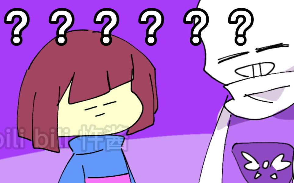 【ask】当sans与羊妈互换…_哔哩哔哩_bilibili