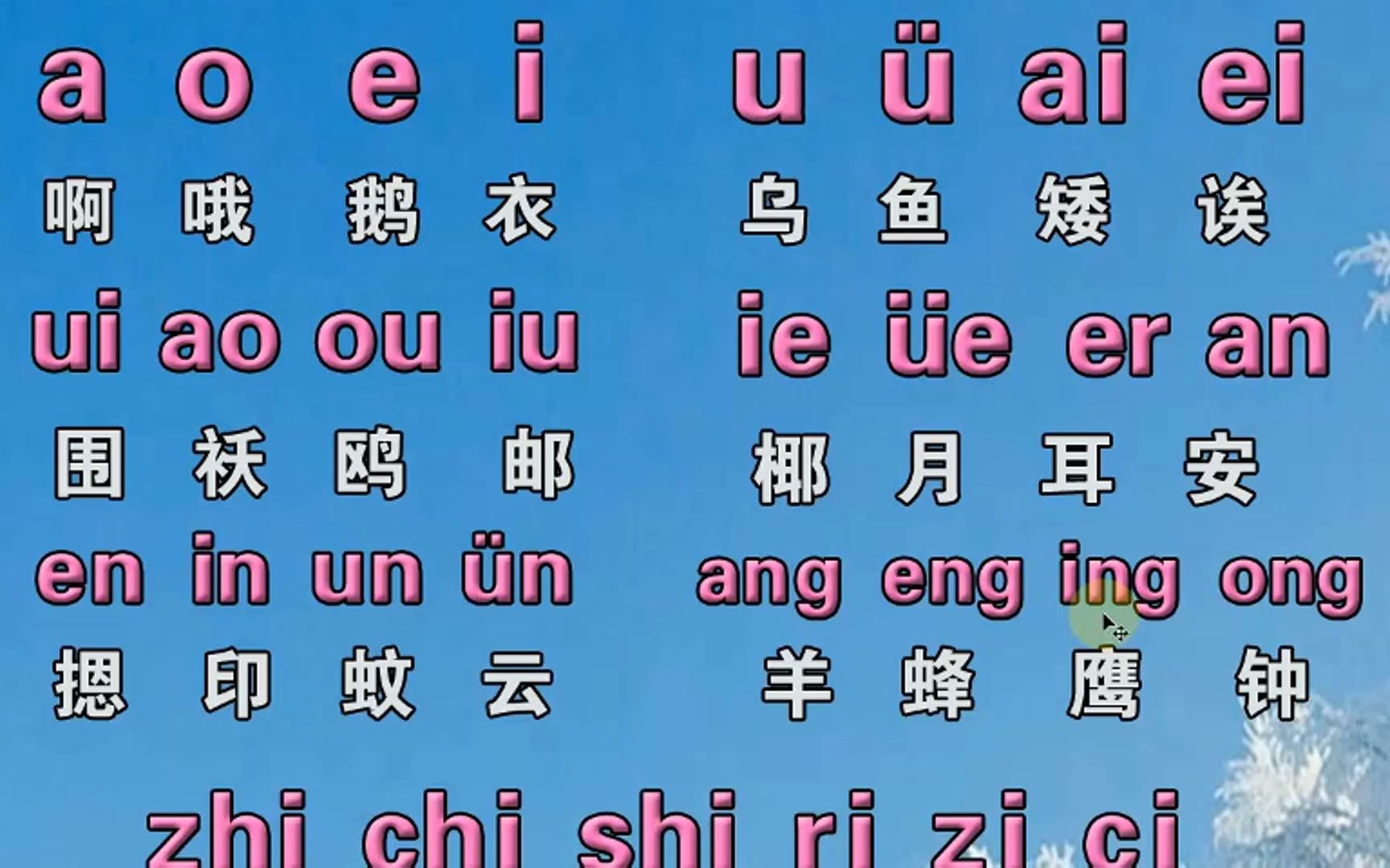 成人自学拼音打字,零基础学习汉语拼音声母和韵母讲解哔哩哔哩bilibili