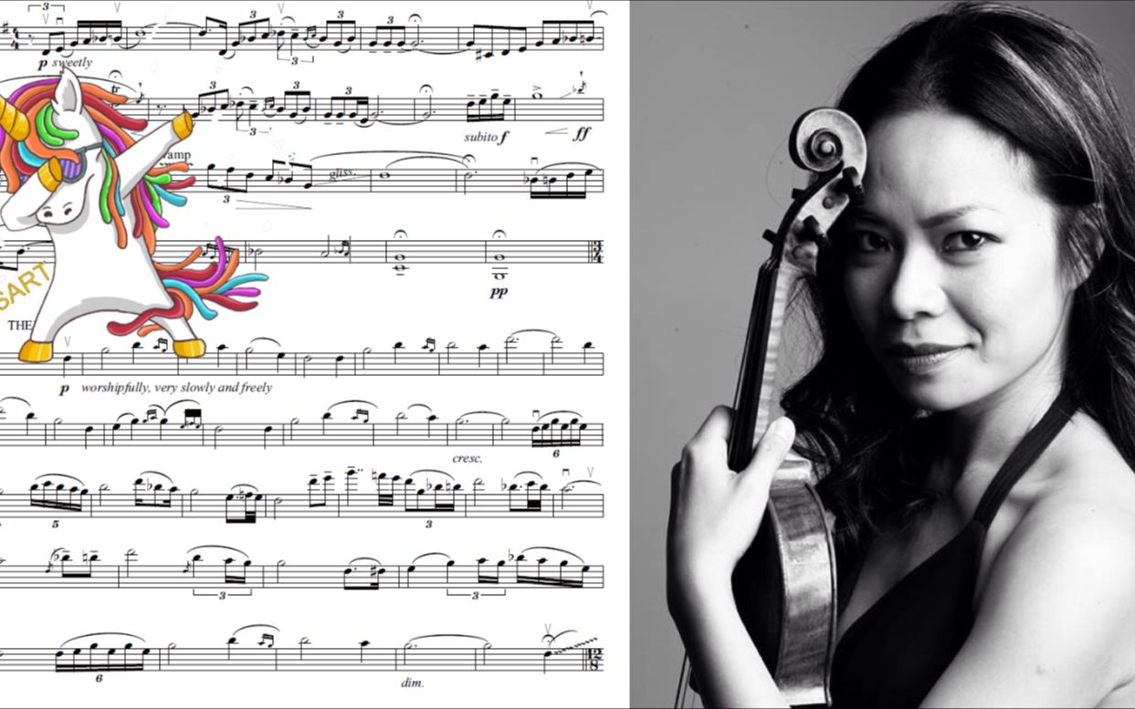 炫技小提琴solo 奇异恩典主题变奏曲 甘宁 amazing grace