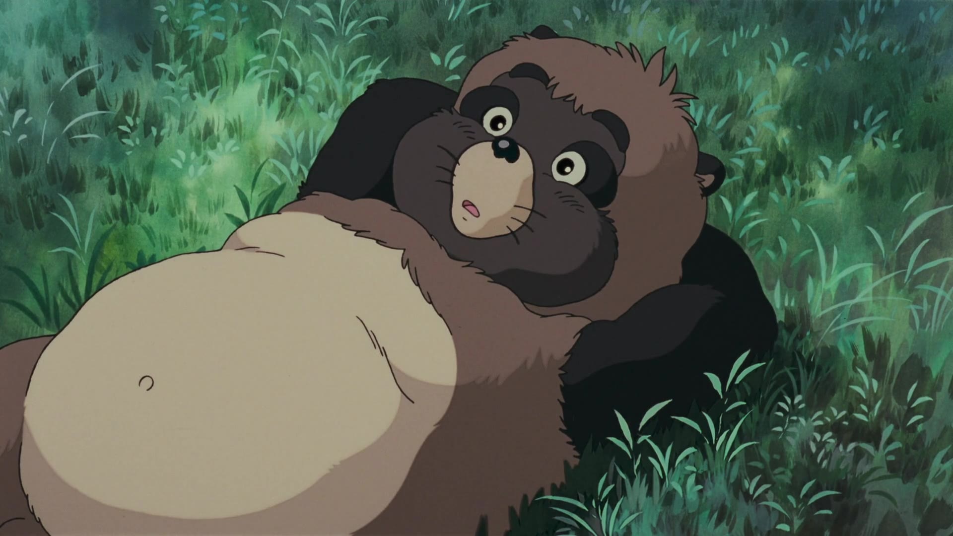 吉卜力-百变狸猫(1994):正吉与贵代的爱情故事(上)