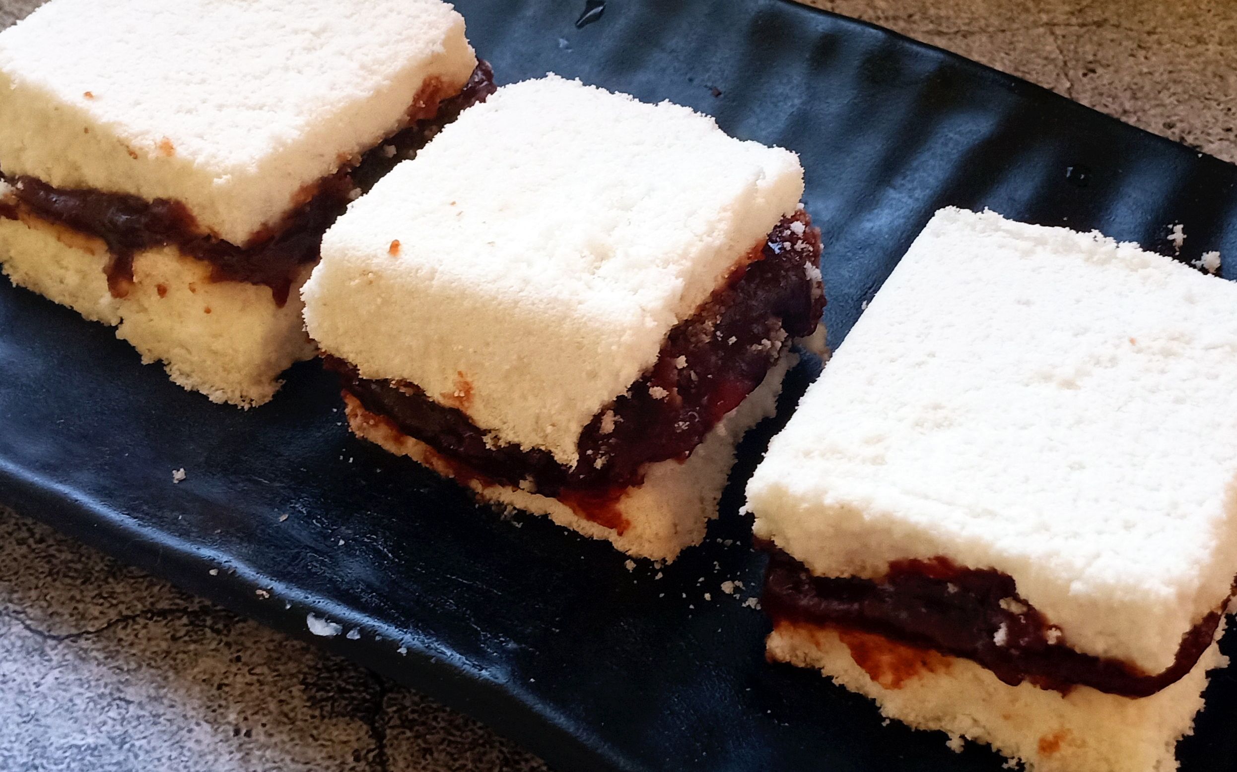 一碗大米粉,一碗豆沙,叫你做妈妈秘制大米红豆糕秘制配方,好吃