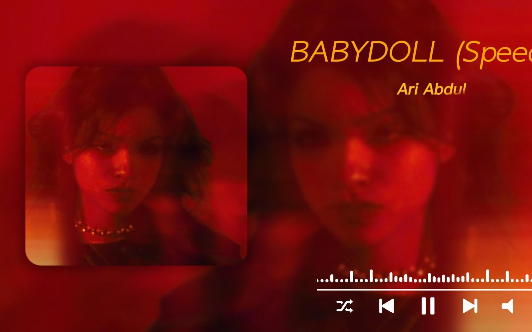 [图]日推歌单丨《BABYDOLL (Speed)》病娇状态加载中ing,简直酷毙了！速速来听！