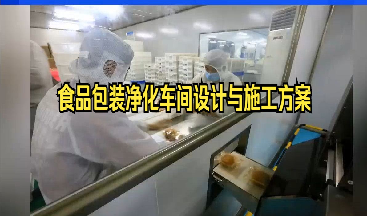 食品包装净化车间设计与施工方案,辽宁乐金建设介绍哔哩哔哩bilibili