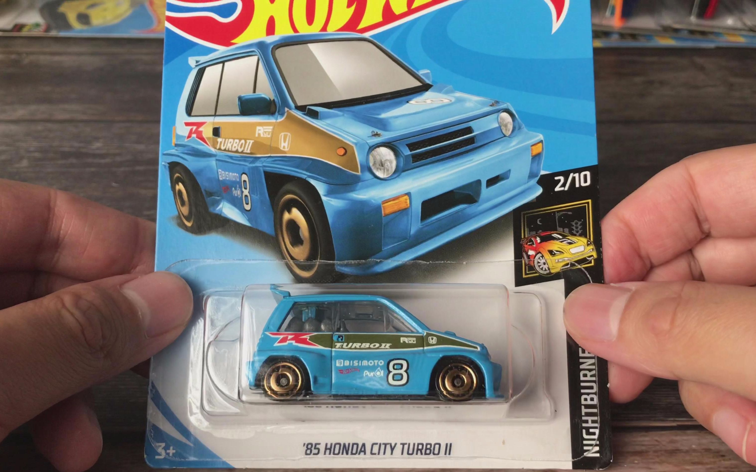 风火轮 85款本田 city 85 honda city turbo ii 2019年81号