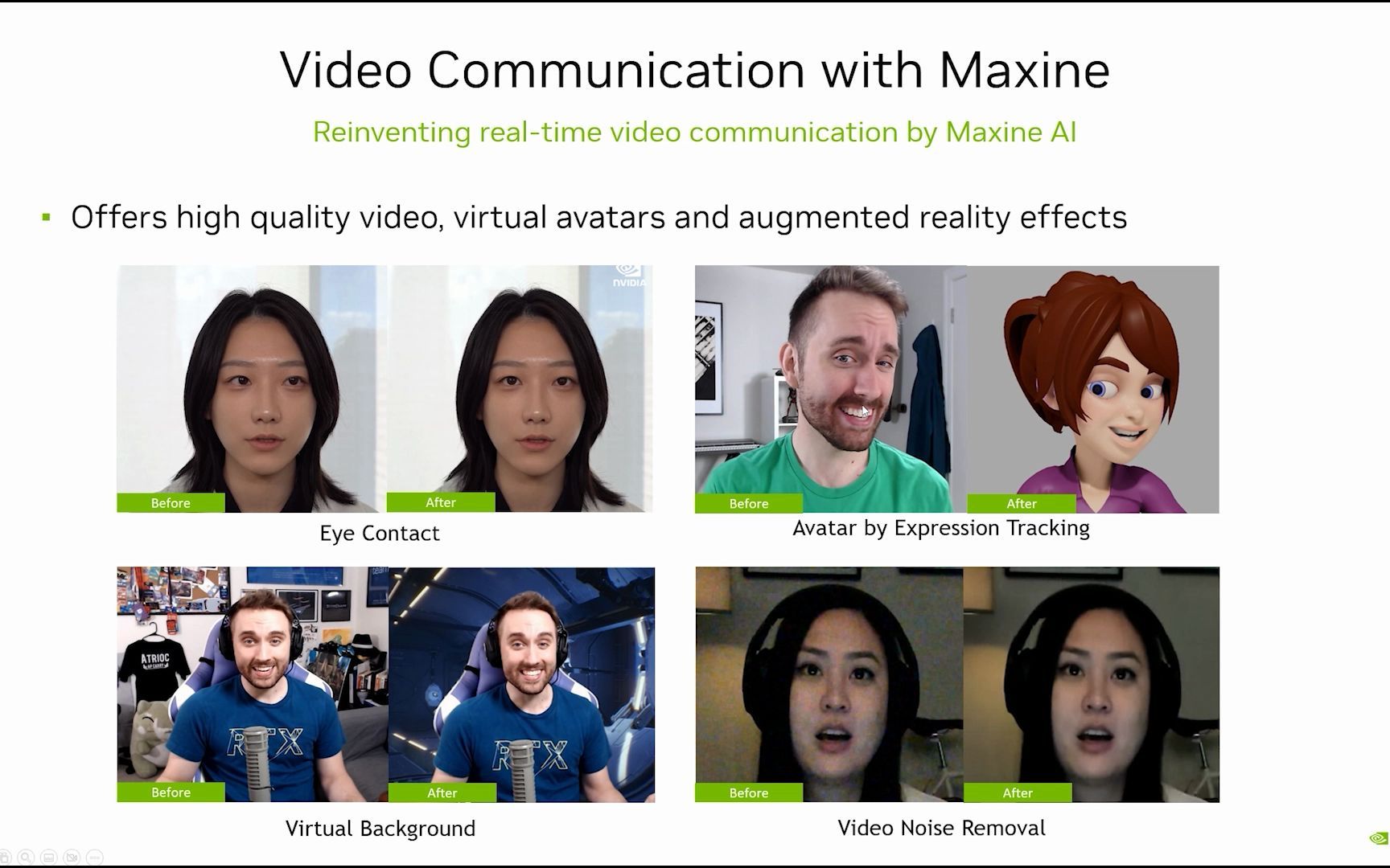 AI 驱动数字人实时对话:采用 NVIDIA Maxine 开发新一代虚拟形象的交互体验哔哩哔哩bilibili