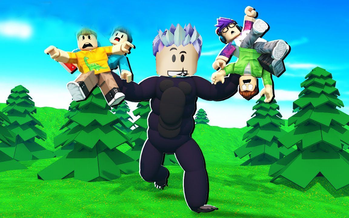 roblox大猩猩生存被大猩猩支配的恐惧没有一个人能活着离开