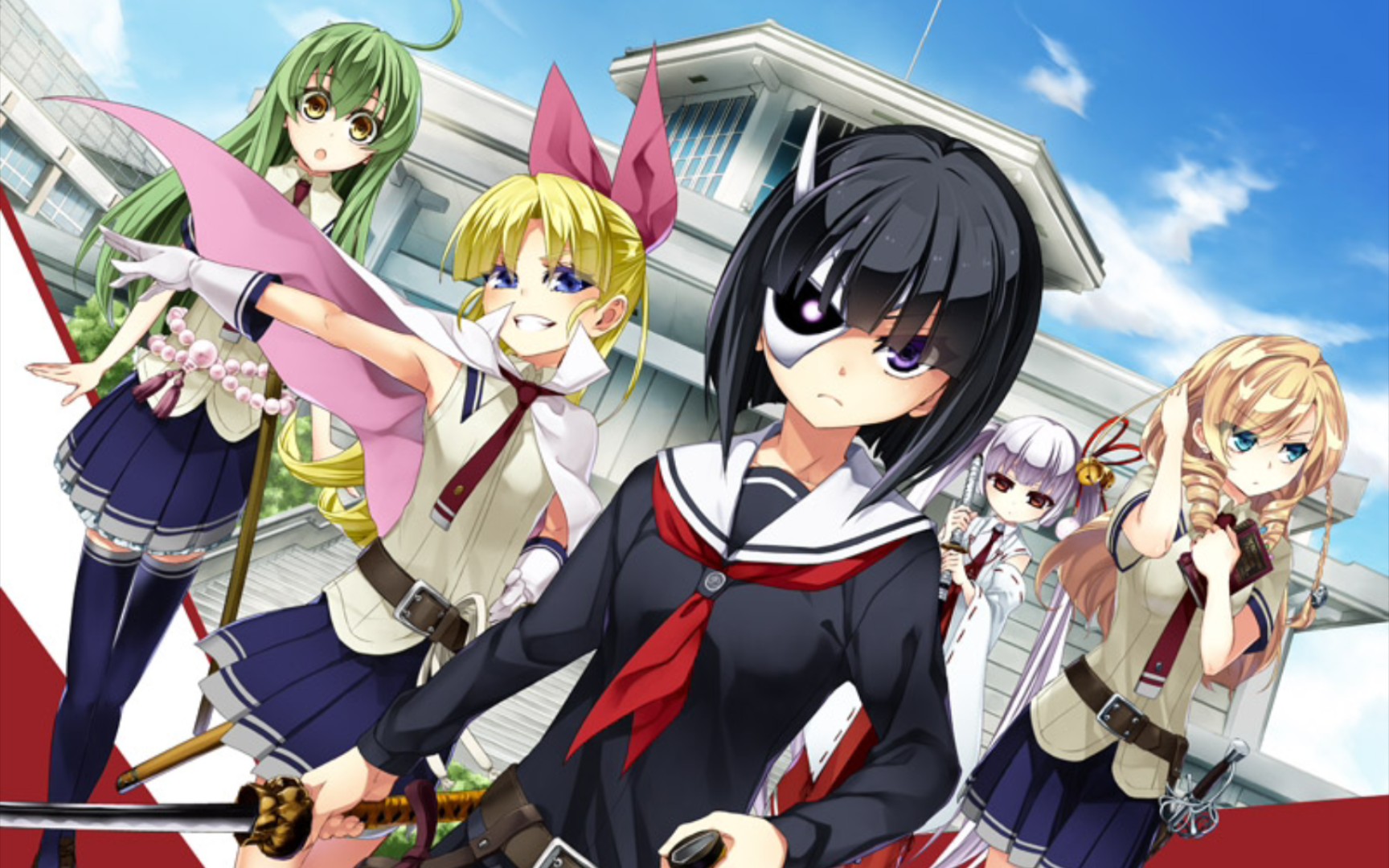 『mad/武装少女』-白给剑士与女帝の奇妙物语_哔哩哔哩_bilibili