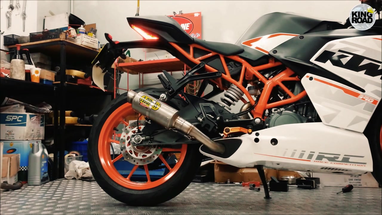 ktm rc390改装排气