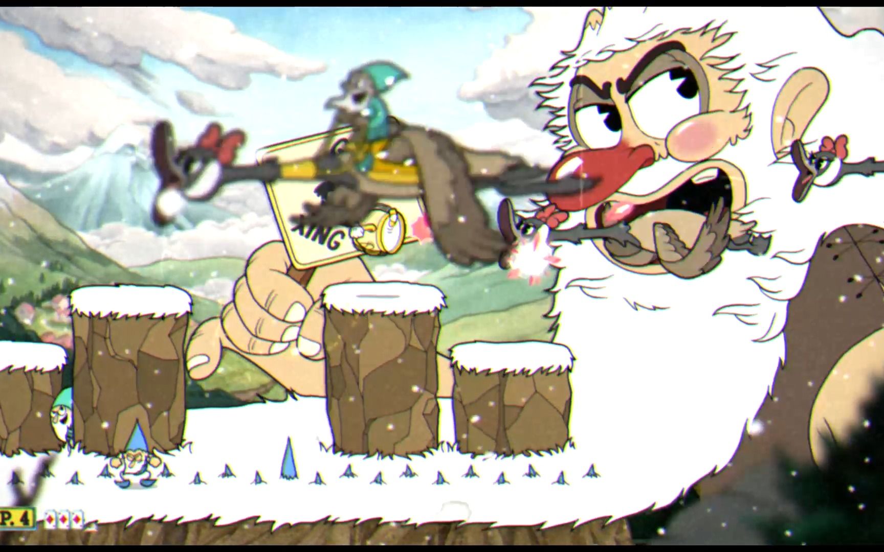 茶杯头dlc无路可退圣杯小姐a