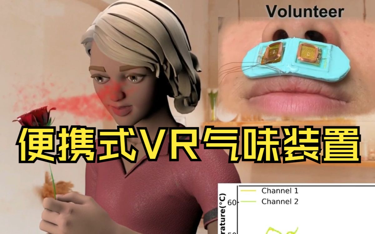 关于VR气味发生装置的最新研究(北京航空航天大学&香港城市大学)哔哩哔哩bilibili