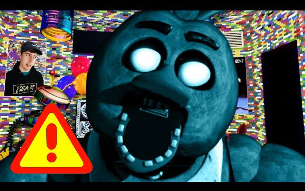 [fnaf]chica in the teaser | ft. mrbeast outro