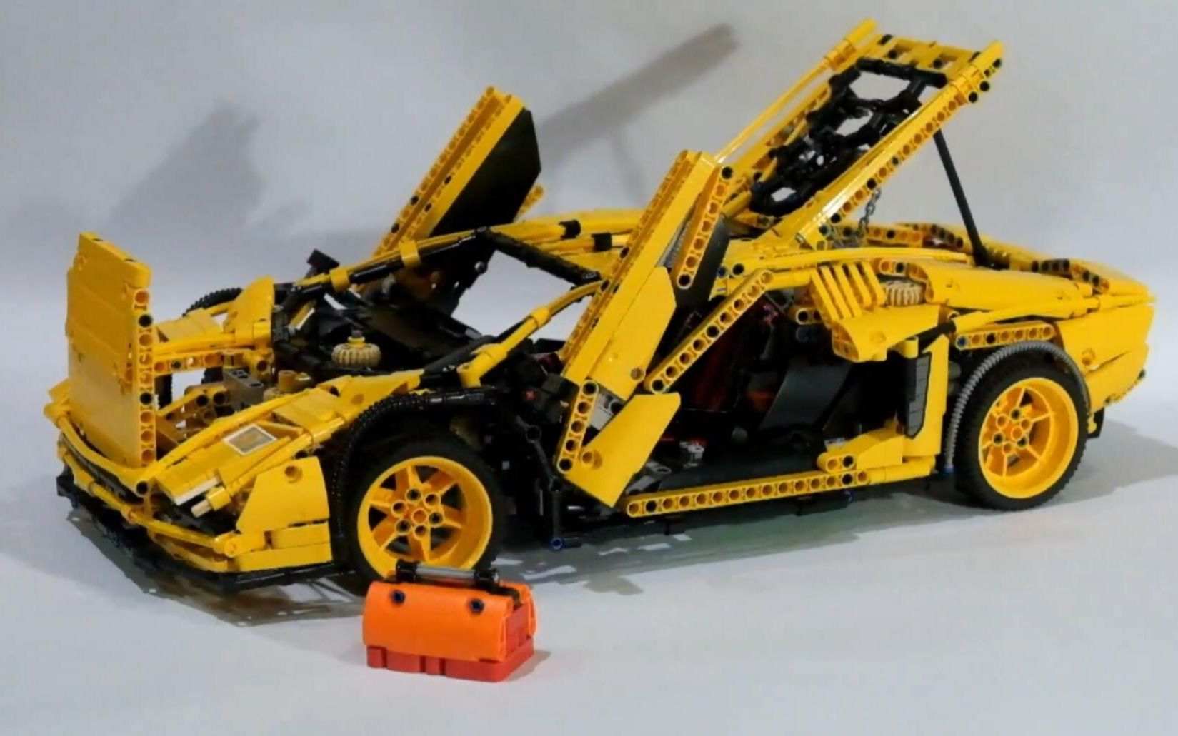 兰博基尼 countach lpi8004 lego乐高 technic科技/机械 moc_哔哩哔哩