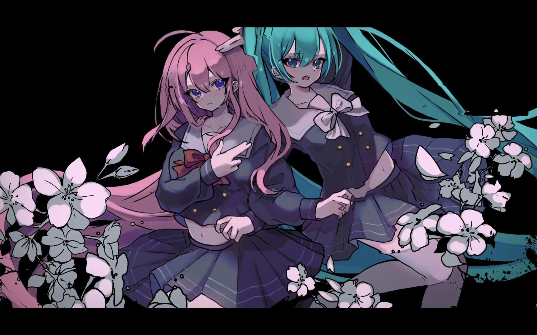 [图]脳漿炸裂ガール（Shu Remix) feat. 巡音ルカ×初音ミク