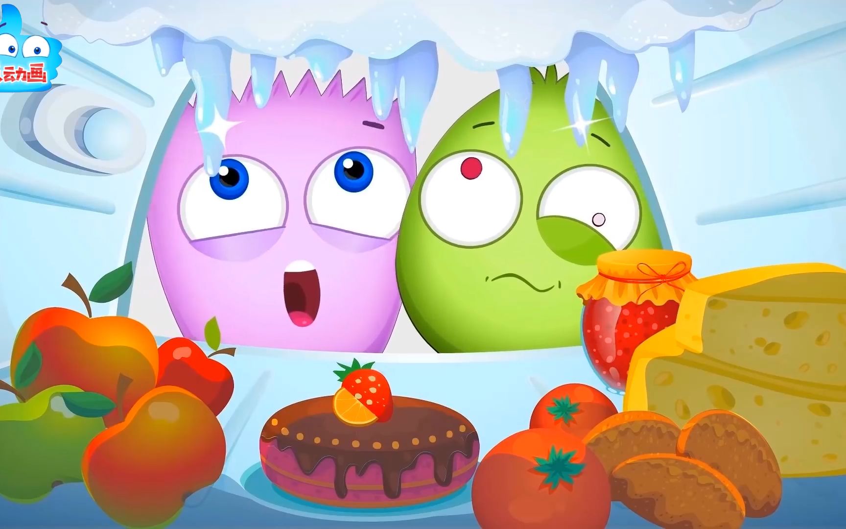 趣味动画:多多乐乐看见小冰锥变成惊弓之鸟,他们经历了什么呢?