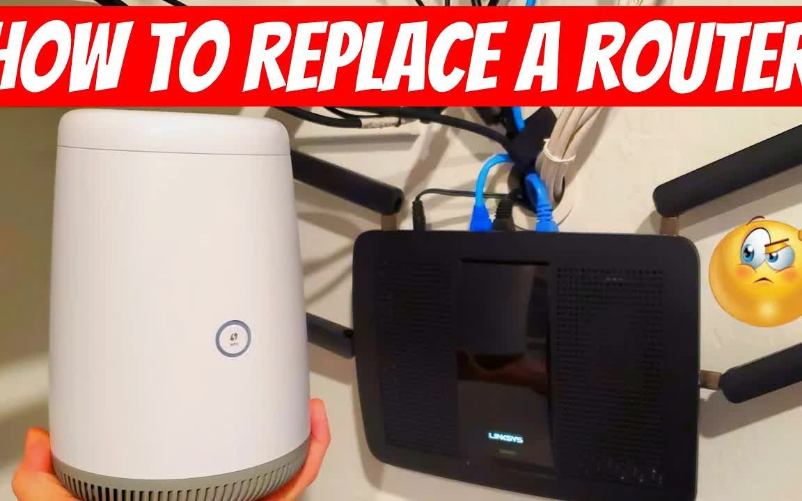 WIRELESS ROUTER REPLACE  HOW TO| 无线路由器替换  如何哔哩哔哩bilibili