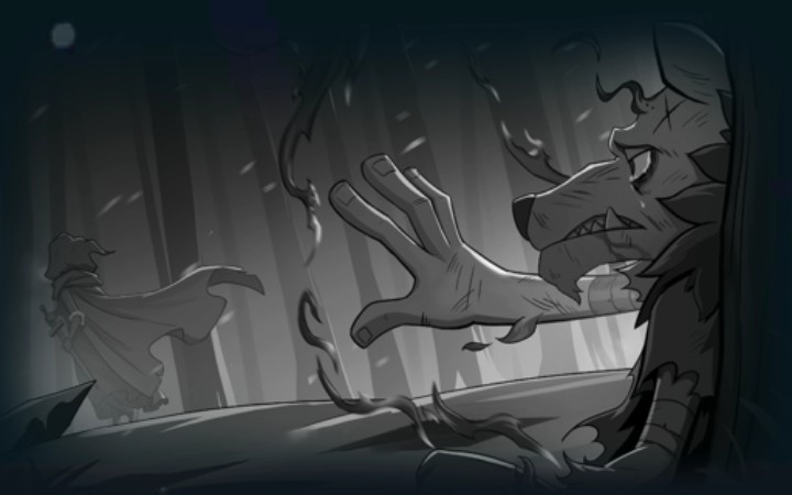 《月圆之夜》 狼人vs小红帽