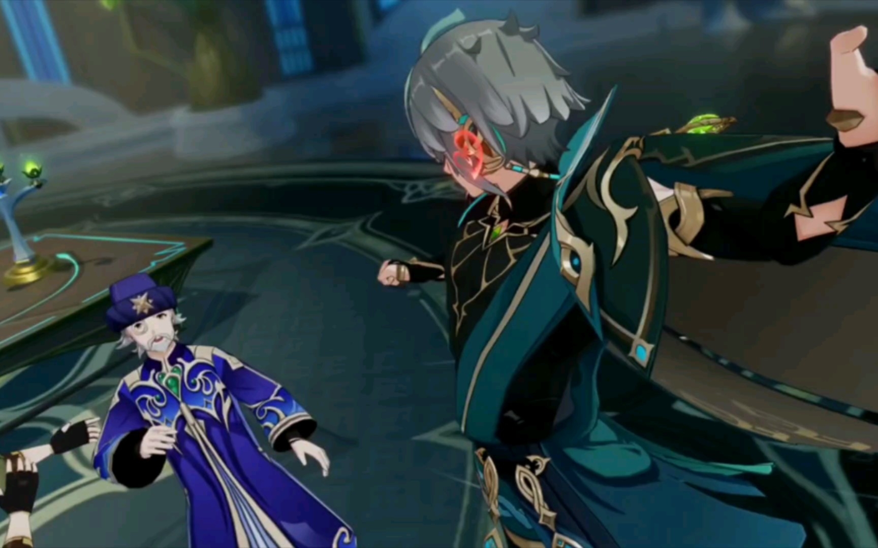 【原神3.2剧情】艾尔海森使用神明罐装知识上演碟中谍_原神_剧情