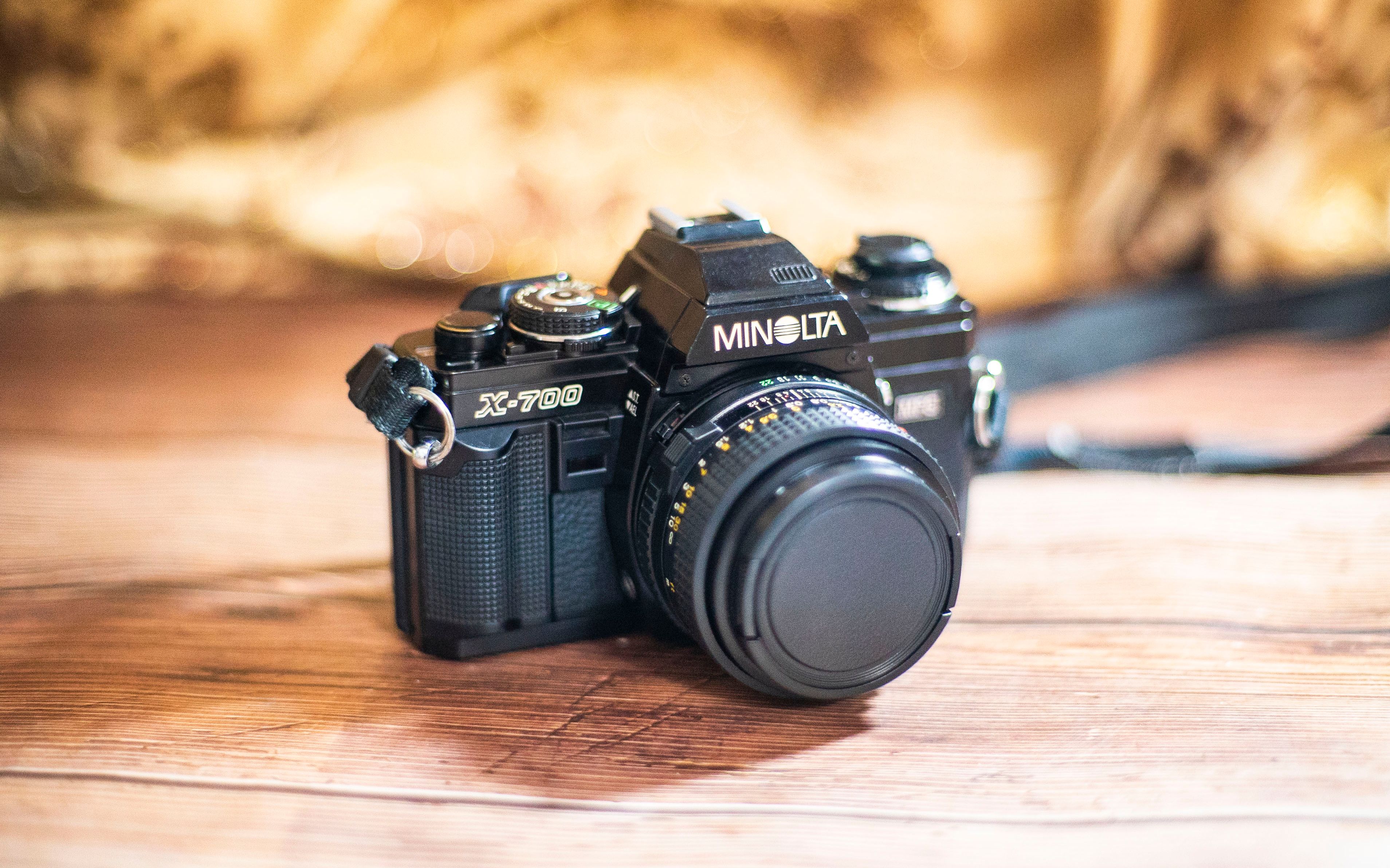 【开箱】美能达胶片单反minolta x-700开箱翻车现场_哔哩哔哩 (゜-゜)