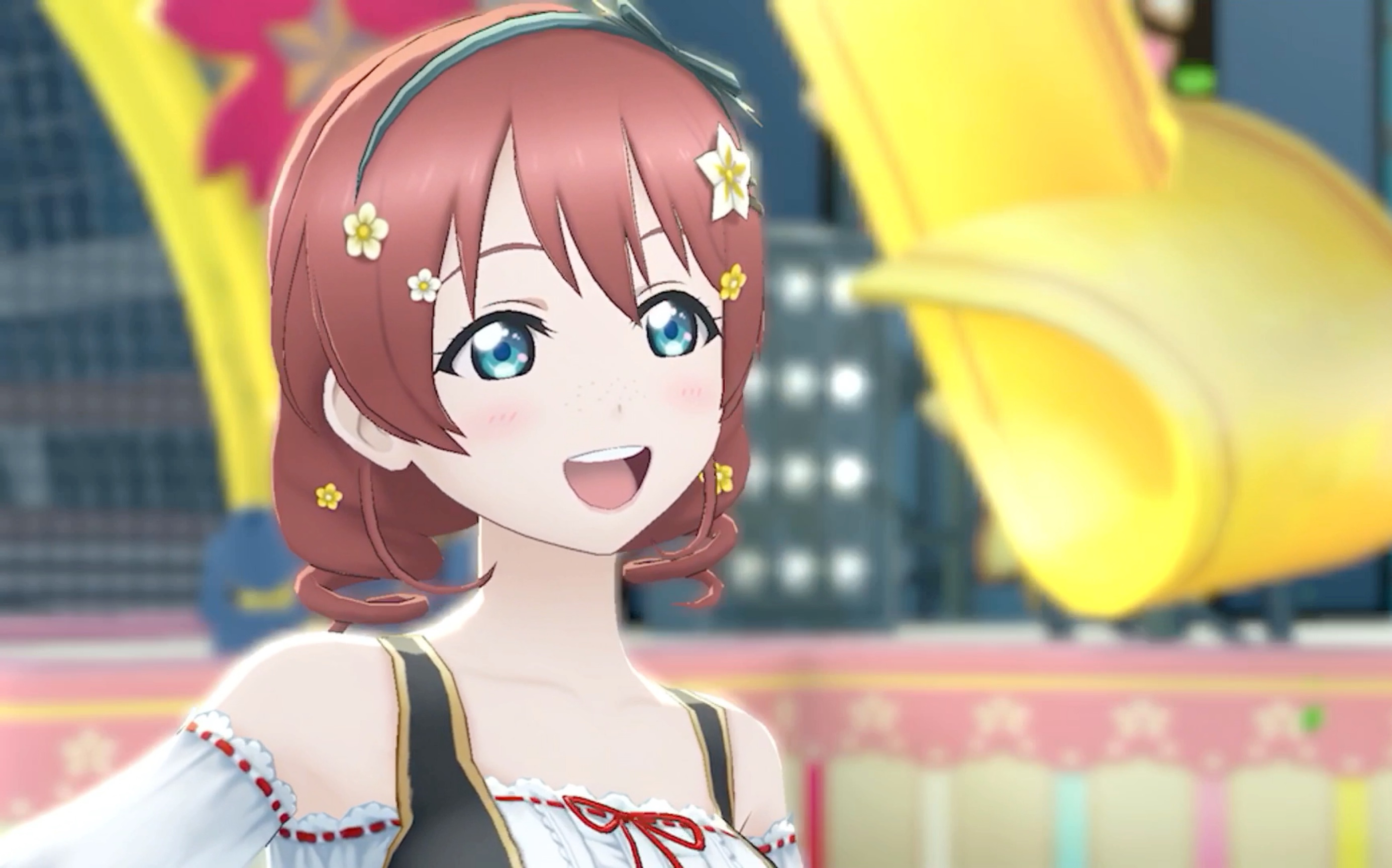 【llsifas】艾玛•维尔德 - 《evergreen》mv舞台服ver._哔哩哔哩_b