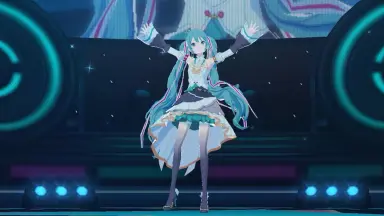 初音ミク 16TH誕生日記念シリーズ 法被 bilibili 初音ミクHappy 16th Birthday” 『Music & Fire Works』- Time