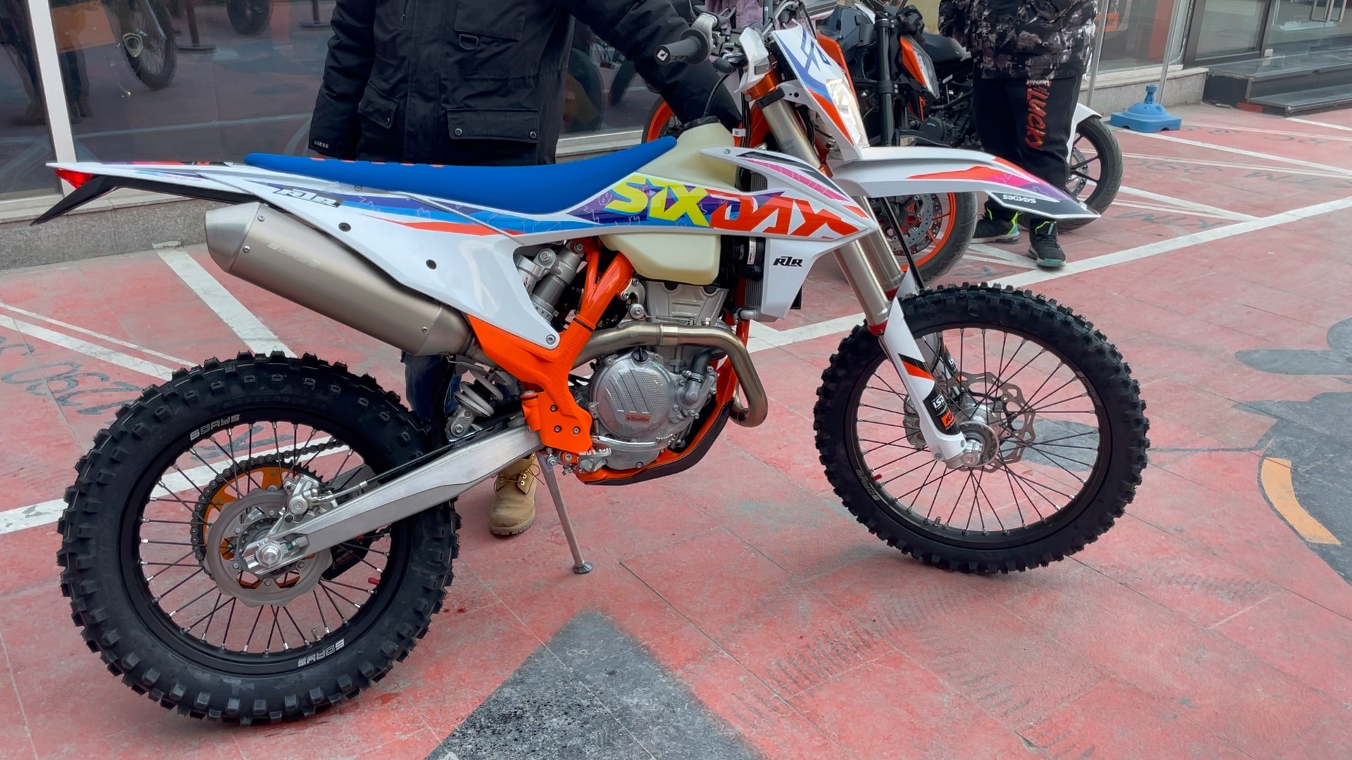 22款 ktm 350exc 提车