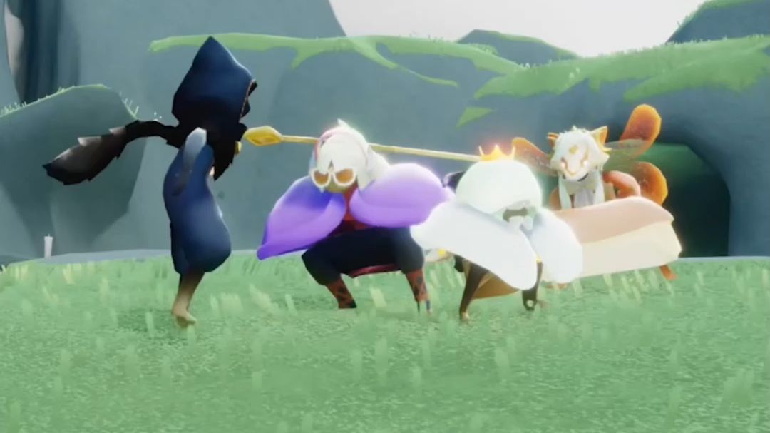 所以你在光遇中最喜欢的走路姿势是什么?