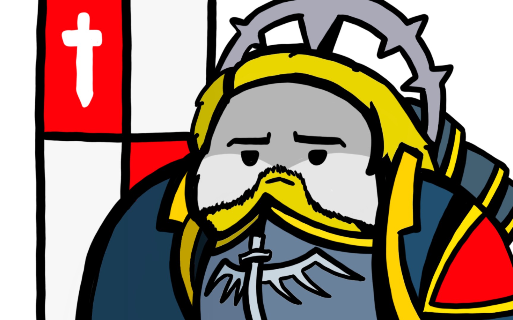 【战锤40k】第一军团没有秘密!【基因原体莱恩艾尔庄森 小约翰可汗】