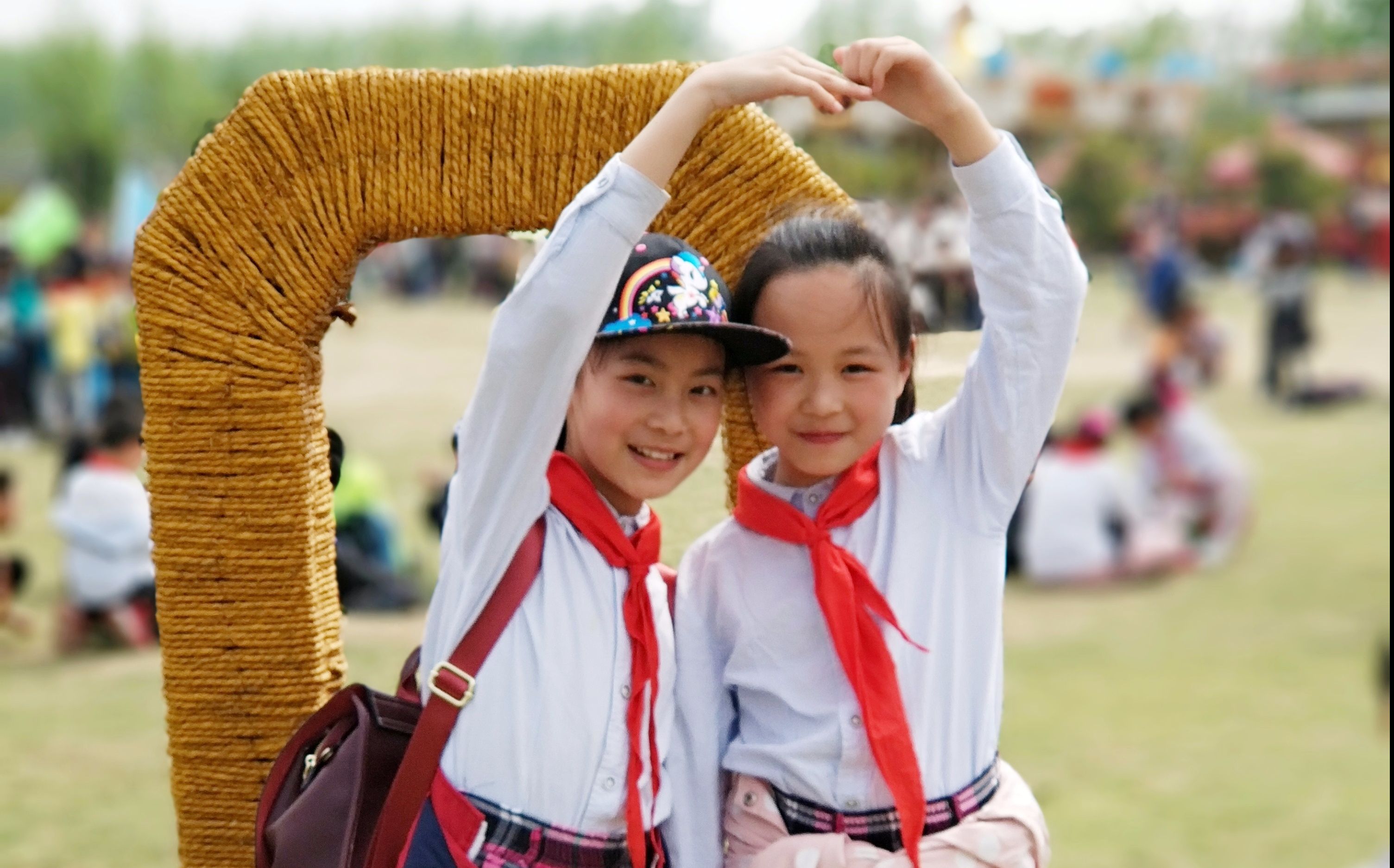 [图]扬州市甘泉小学三（1）班 风一样的孩子们