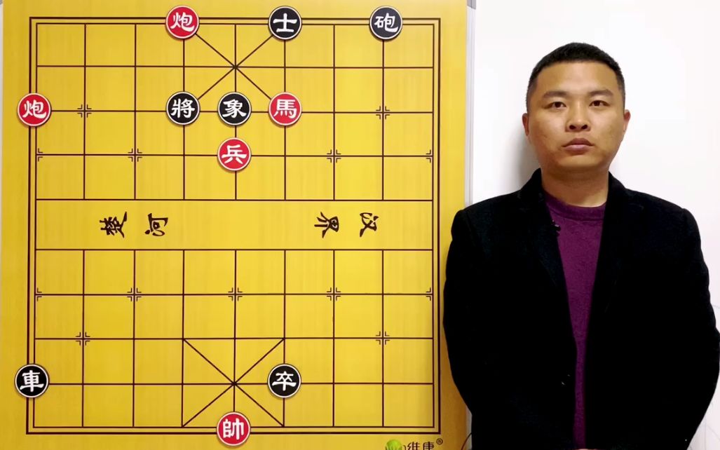 [图]脱网逢钩：红棋施展弃子大法 连弃双炮 马兵擒将