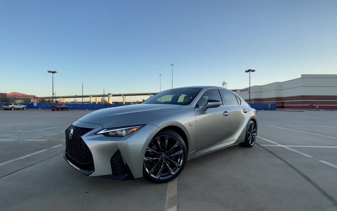 【新车展示】看看我的全新2021款雷克萨斯is 350f运动版!