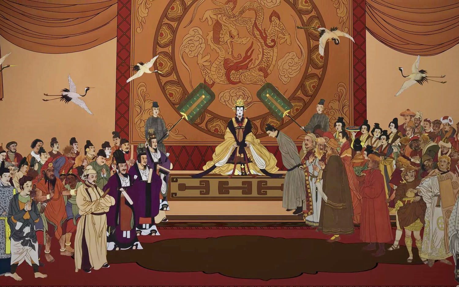 啾啾啾文明vi【mod介绍】万国来朝 —— 武则天【下】