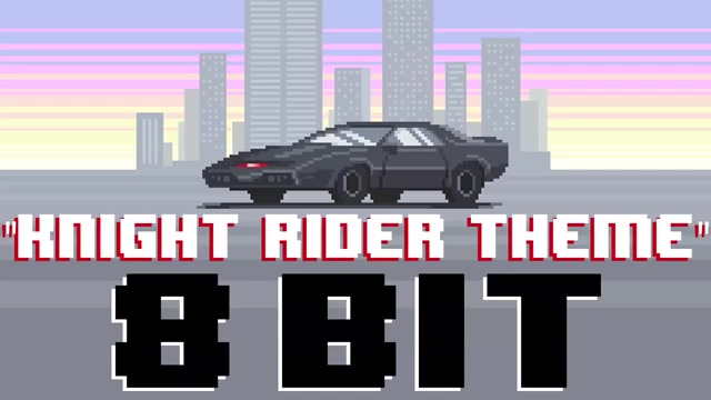 [图]Knight Rider 霹雳游侠 - 8 Bit