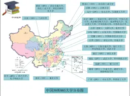 下载视频: 985大学的分布