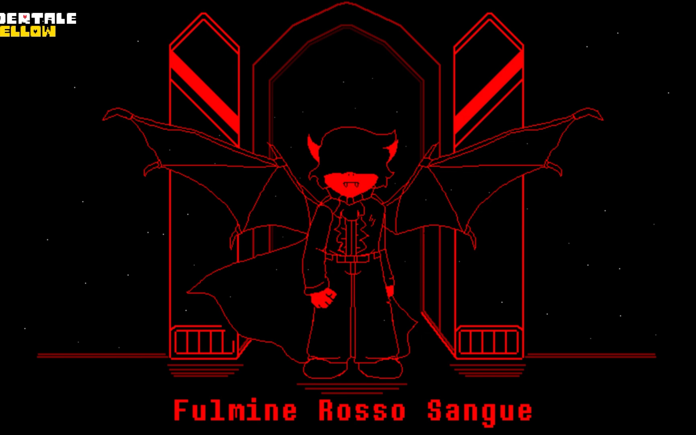 (原作者Snurper Bob)Undertale Yellow同人困难模式 Dalv战  FULMINE ROSSO SANGUE哔哩哔哩bilibili