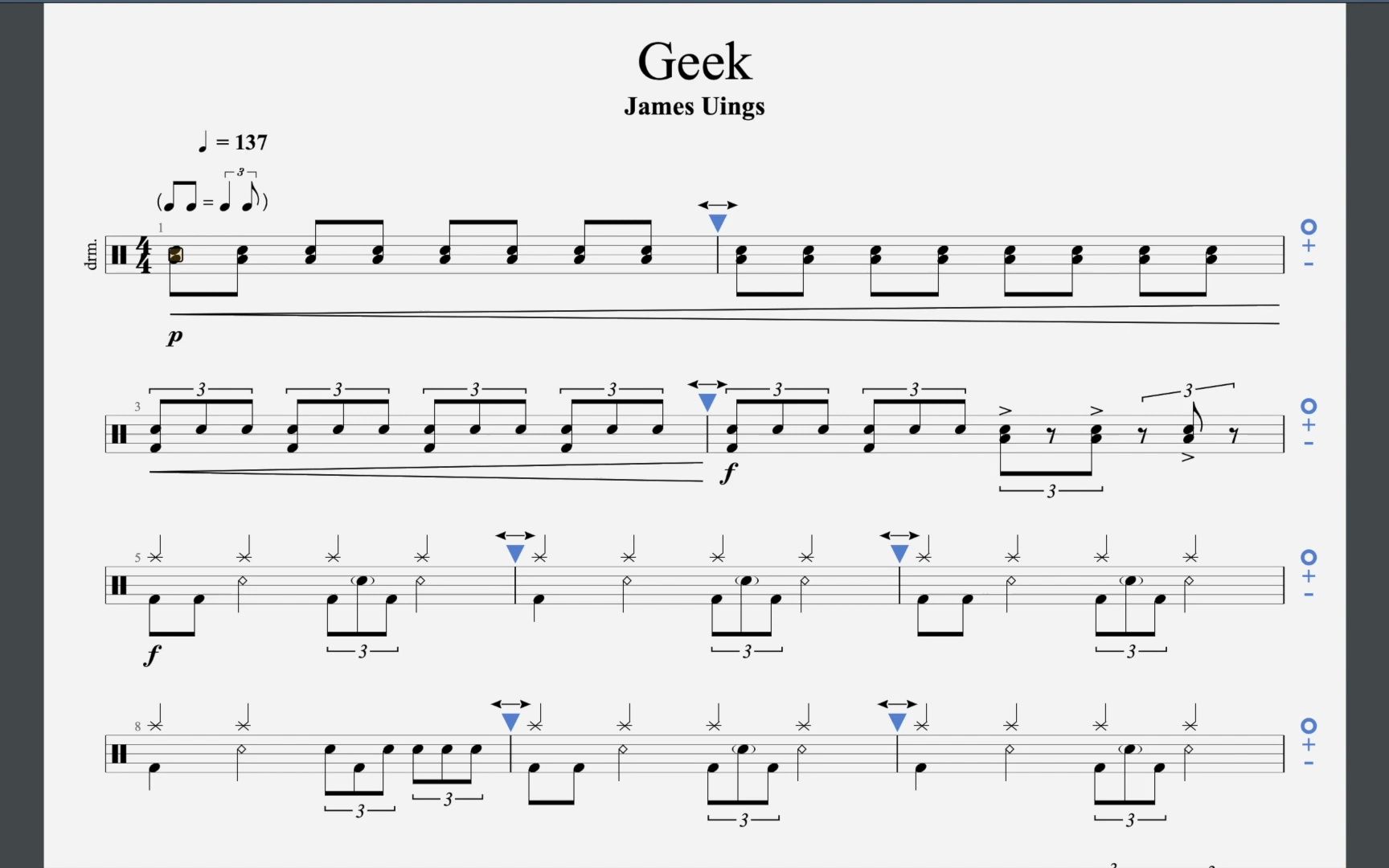 [图]Geek Rockschool Grade 5 Drums_1080p