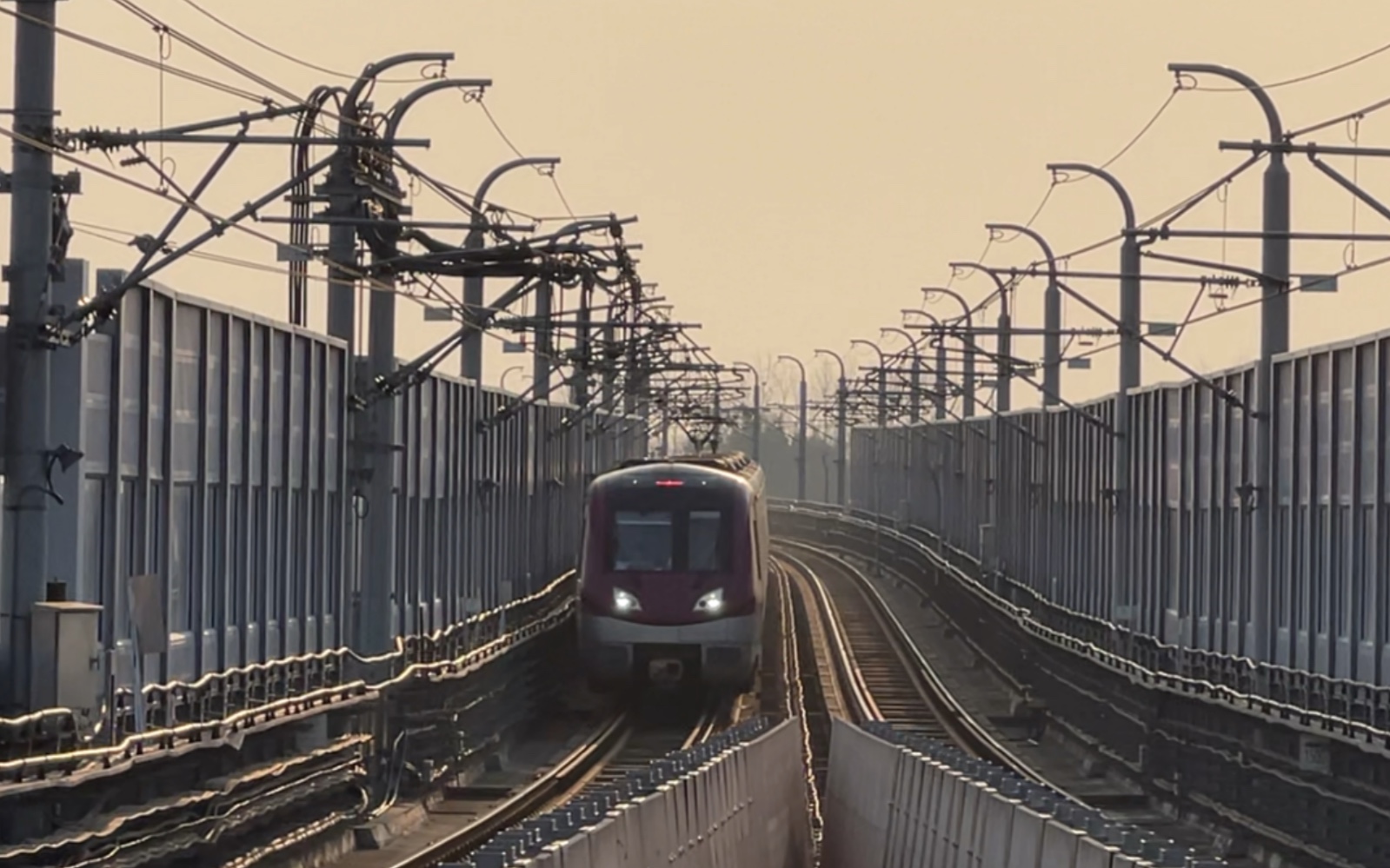 南京地铁s3/宁和线:林山站—桥林新城站运转体验随拍,开往南京南站