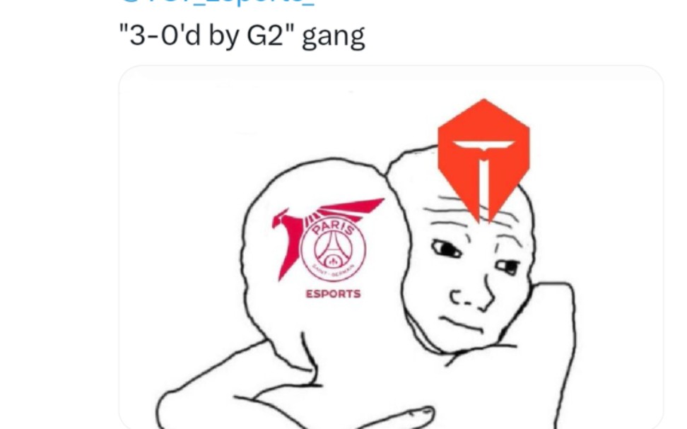 g2 3:0 tes推特现状