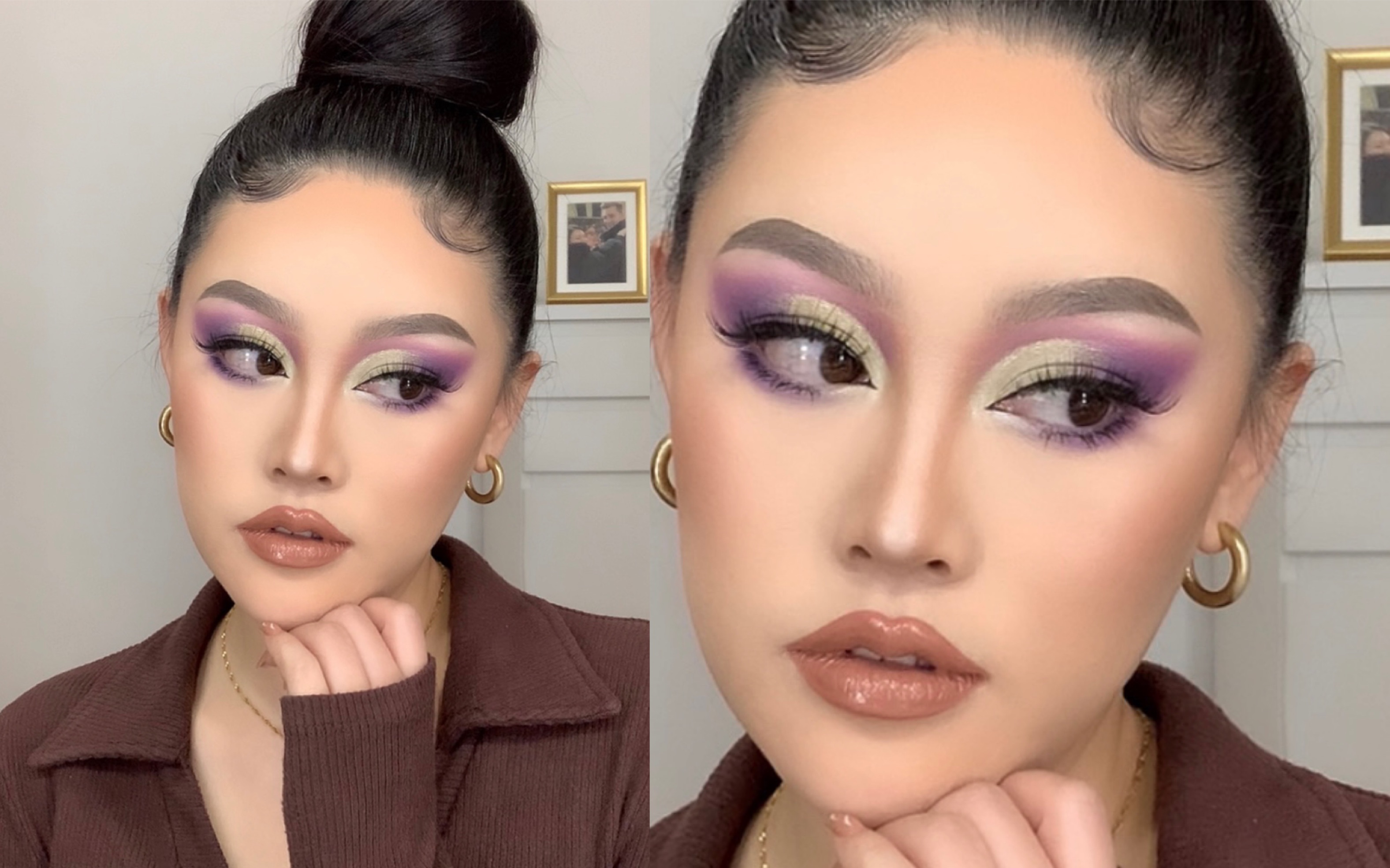 截断式眼妆分享