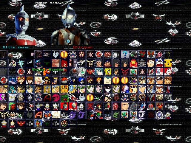 【mugen】巨大化的奥特曼打架,场面极其震撼!