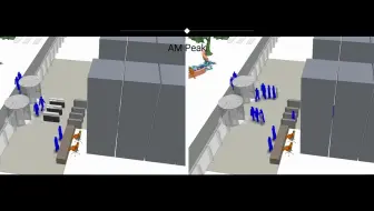 MassMotion应用-建筑篇：SwiftZap穿行式洗手液装置行人仿真分析1