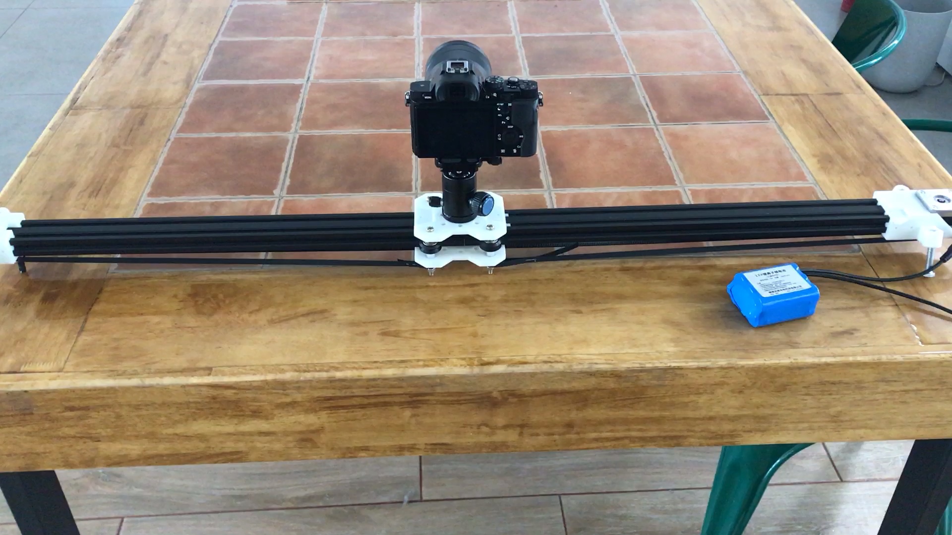 学习视频大拍档  自制电动滑轨成功 感谢