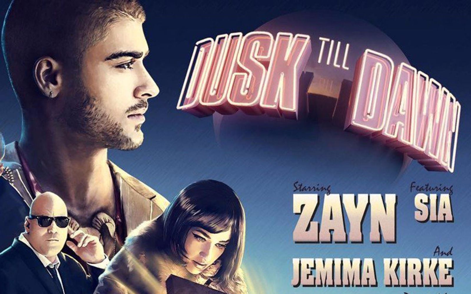 [图]Dusk Till Dawn - ZAYN / Sia 太极狼&激流不是鸡柳翻译 中英字幕