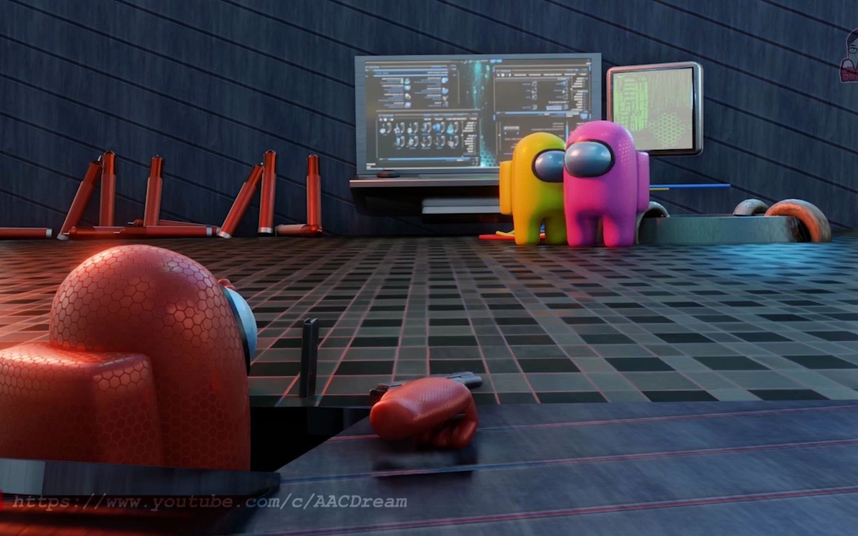 amongus3d动画仍在继续的故事杯子之歌