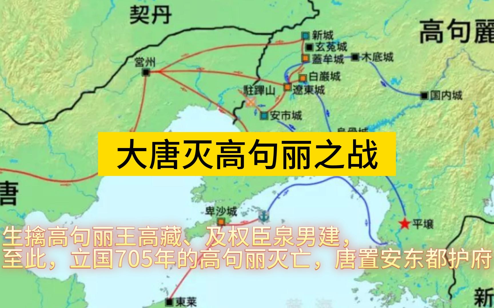 大唐灭高句丽之战