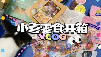 小喜双十一零食开箱视频